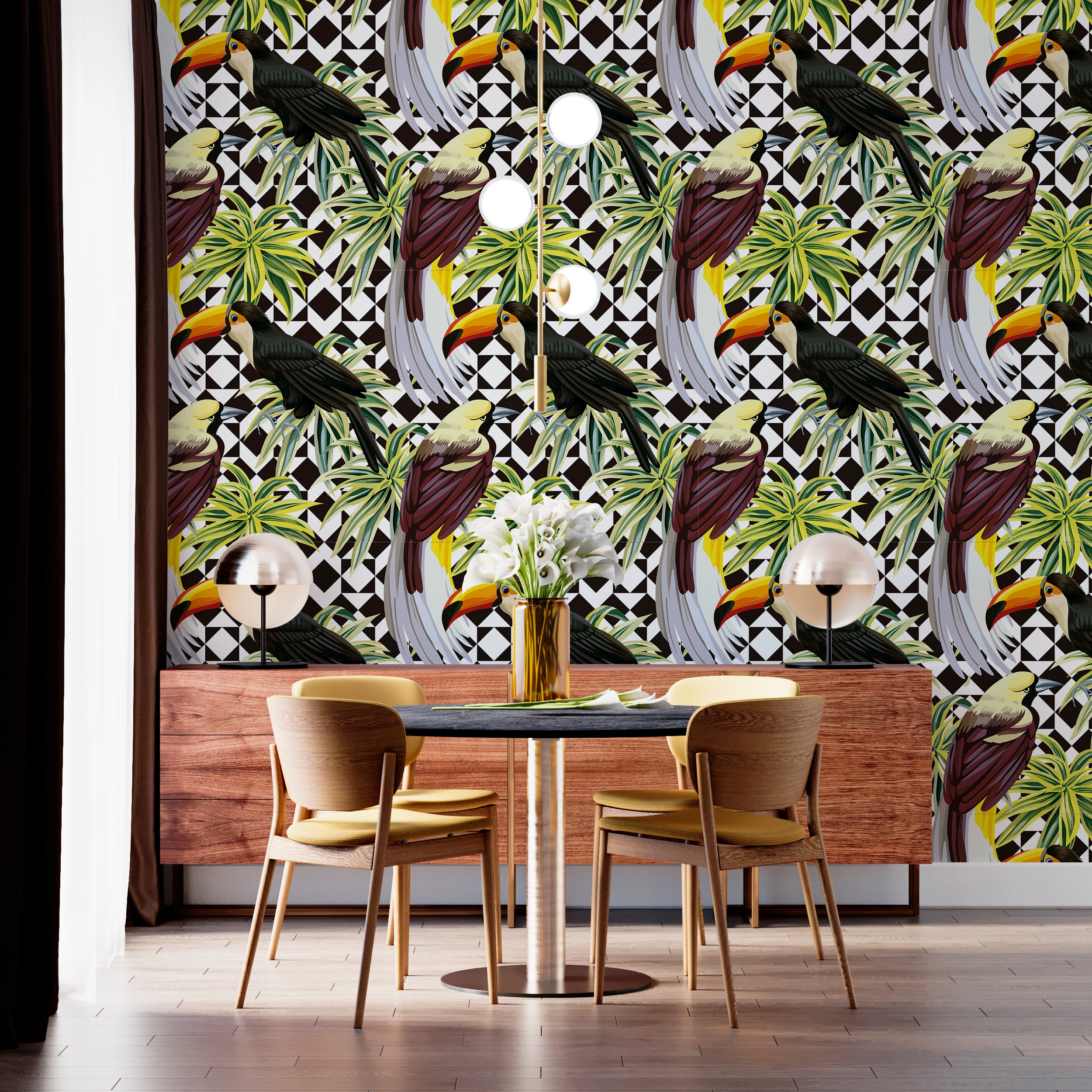 Papel Mural / Tucan & Tiles – PortalDeco