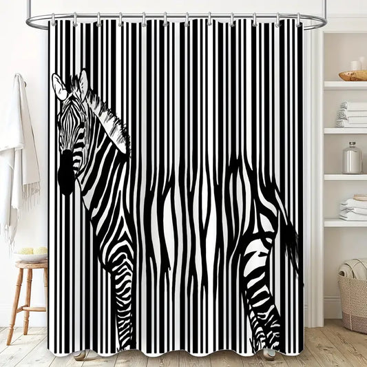 Cortina Baño Zebra