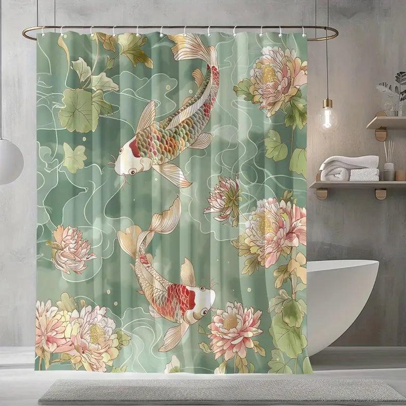 Cortina Baño Koi