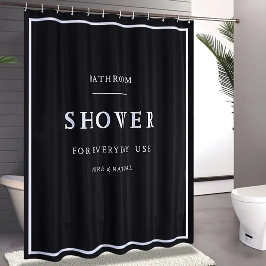 Cortina Baño Black Shower