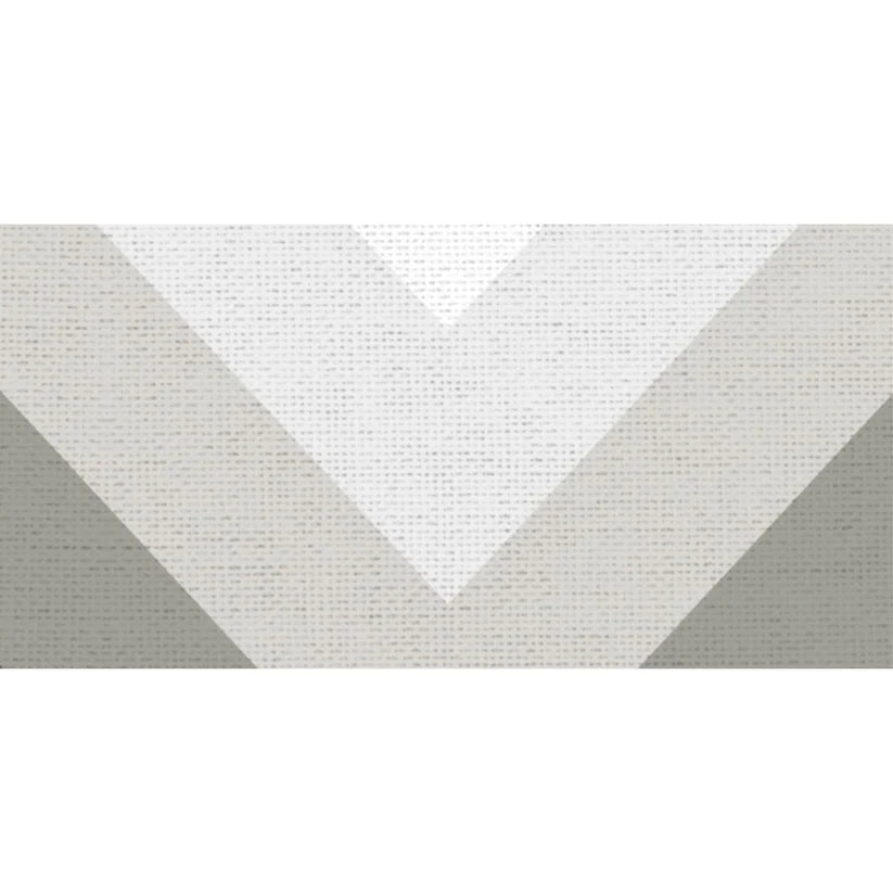 Alfombra Vinílica / Zig Zag Rattan Grey