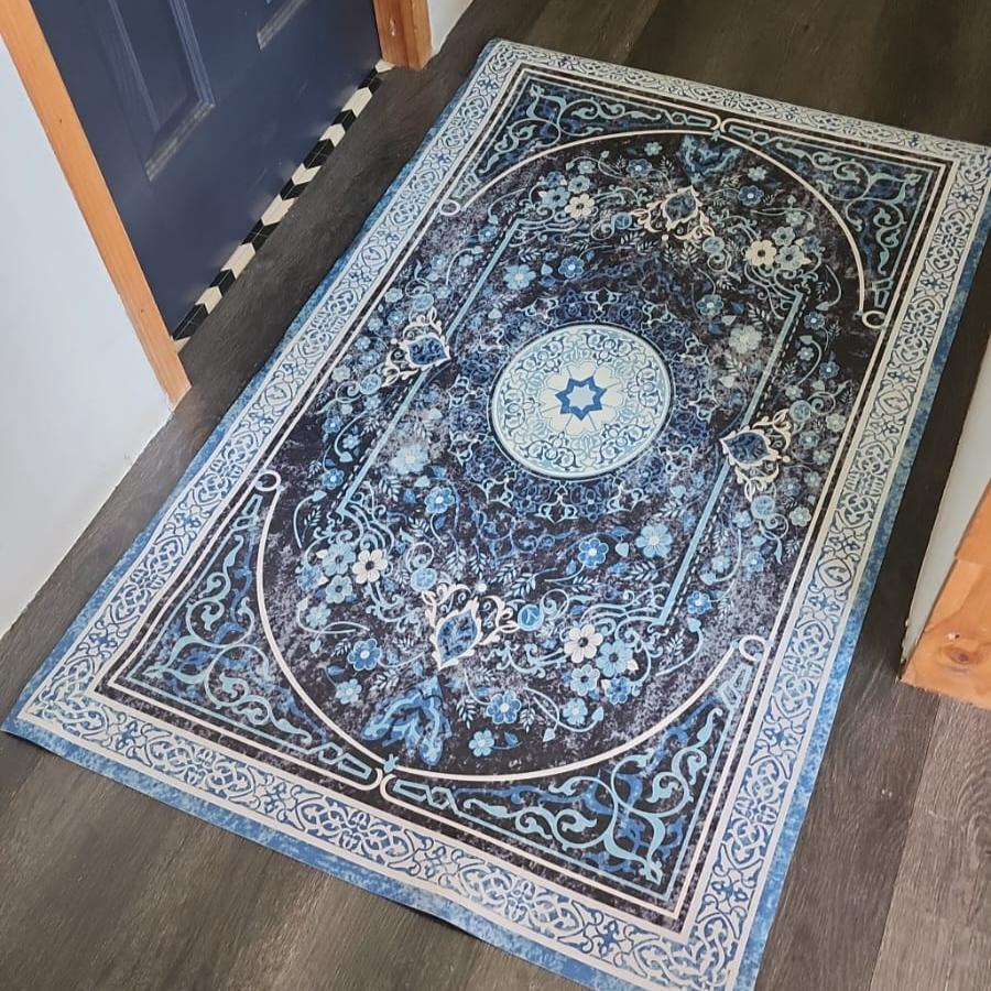 Alfombra Vinílica / Persian Grunge Blue