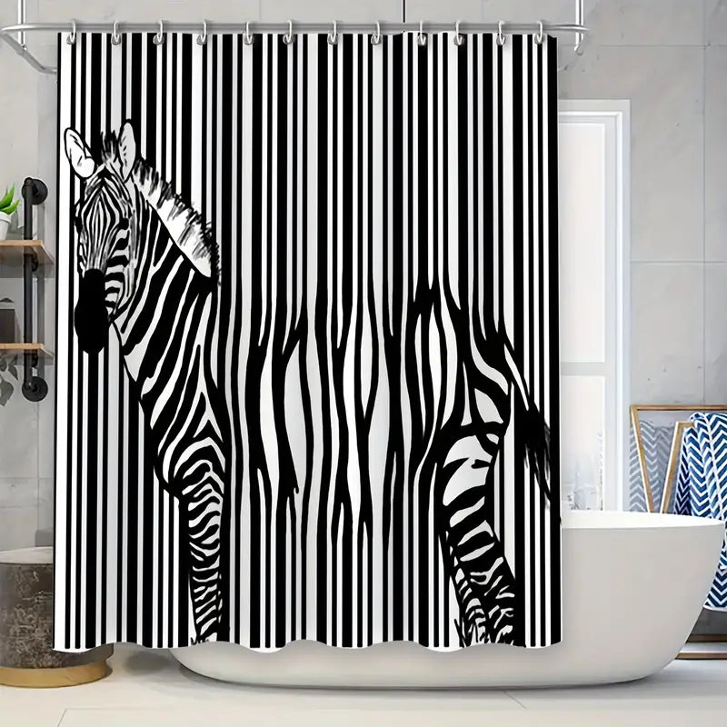 Cortina Baño Zebra