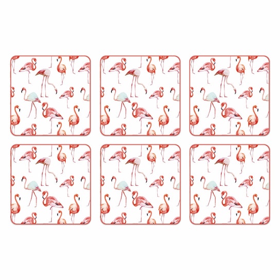 Set Posavasos / Flamingo