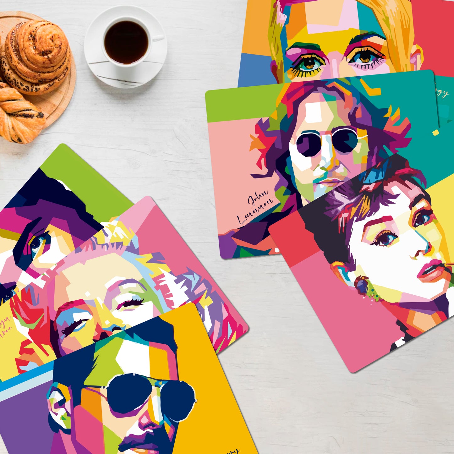 Set Individuales / Pop Art