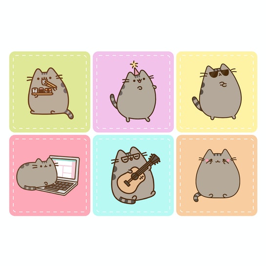 Set Posavasos / Pusheen