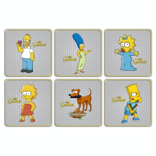 Set Posavasos / Los Simpsons Coleccion n°1