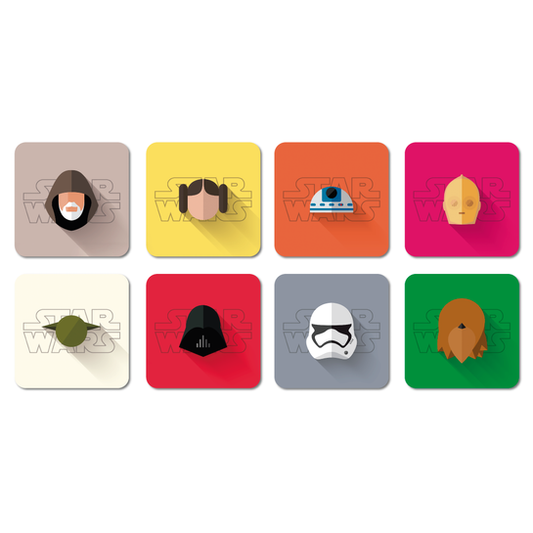 Set Posavasos / StarWars