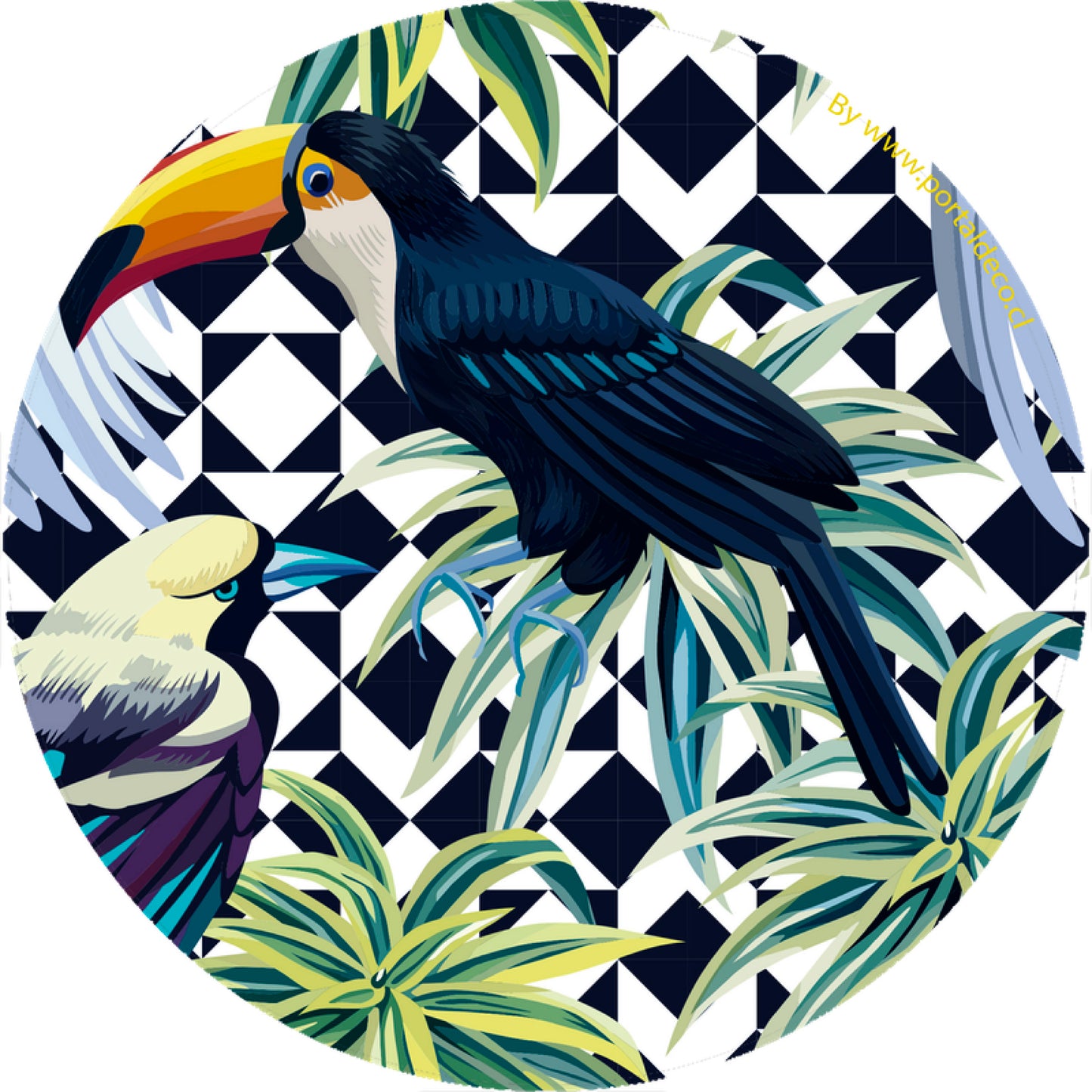 Set Individuales / Tropical Birds