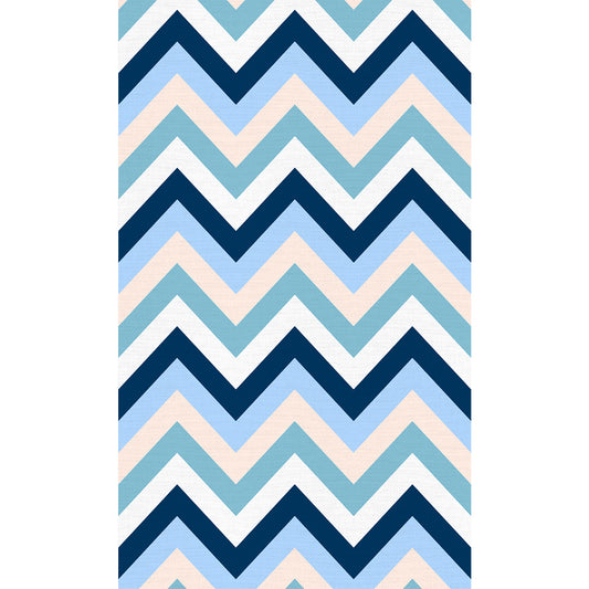 Alfombra Vinílica / Zig Zag Blue