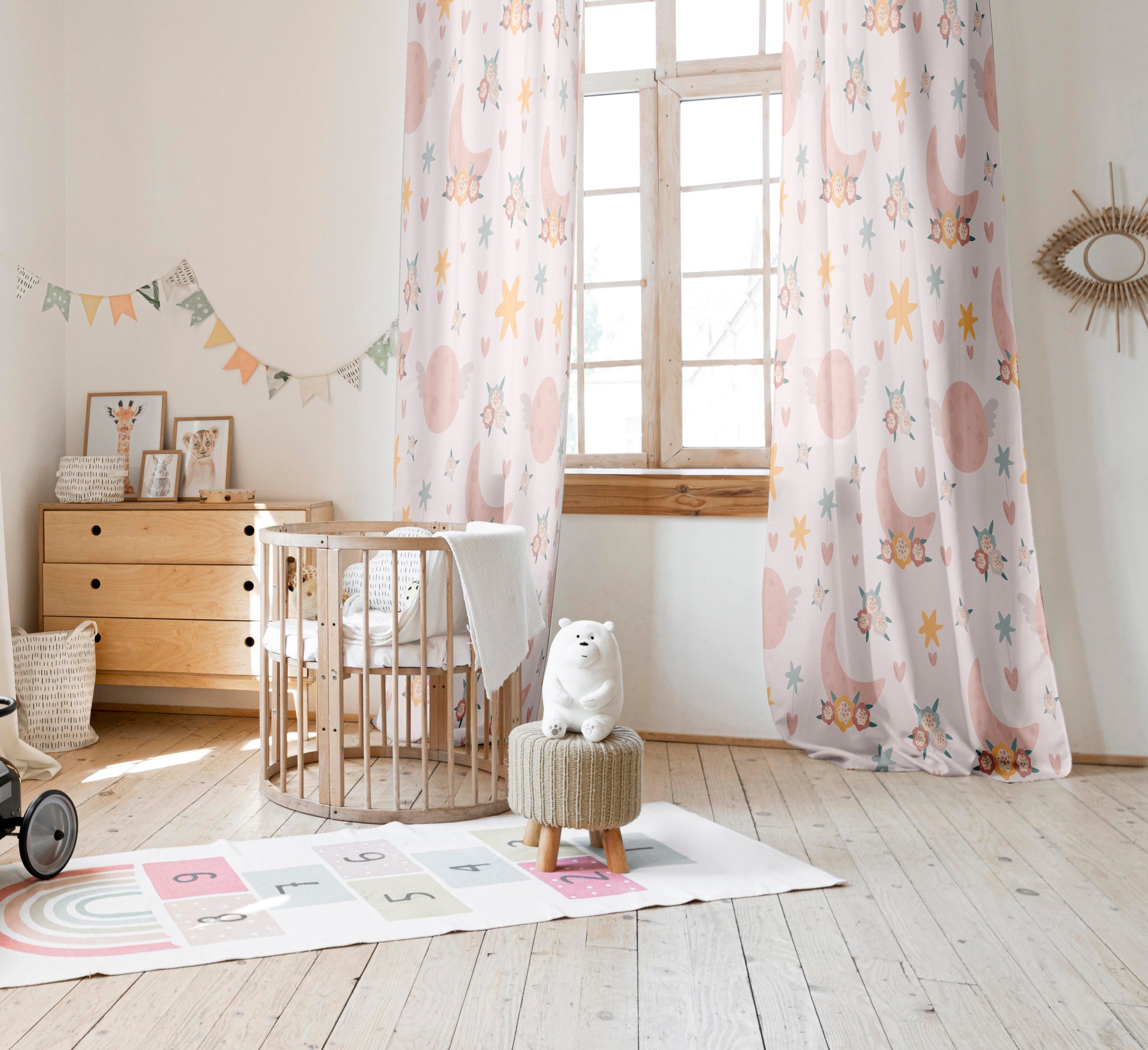 Cortinas y visillos infantiles